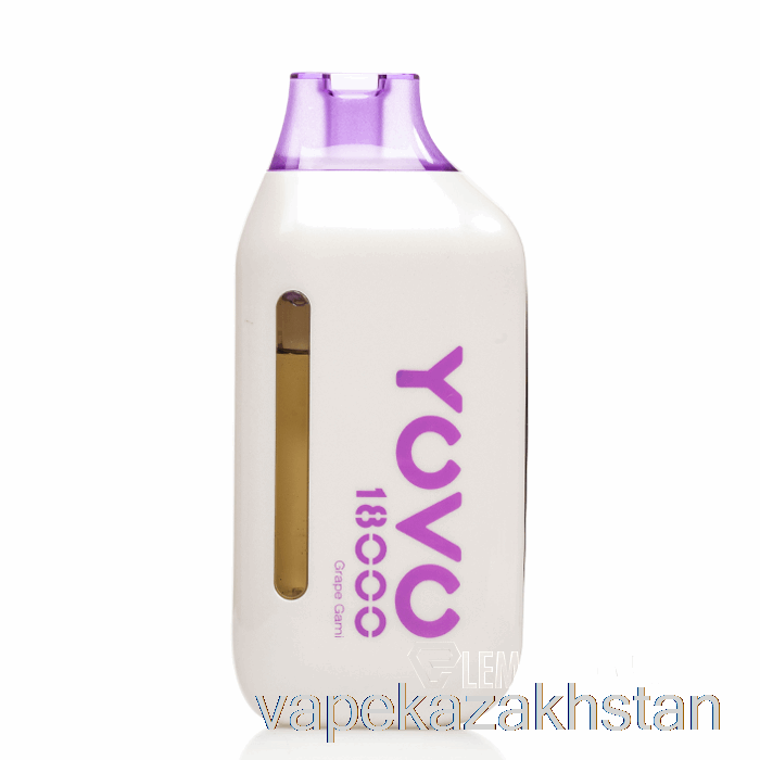 Vape Kazakhstan Yovo Ultra 18000 Disposable Grape Gami